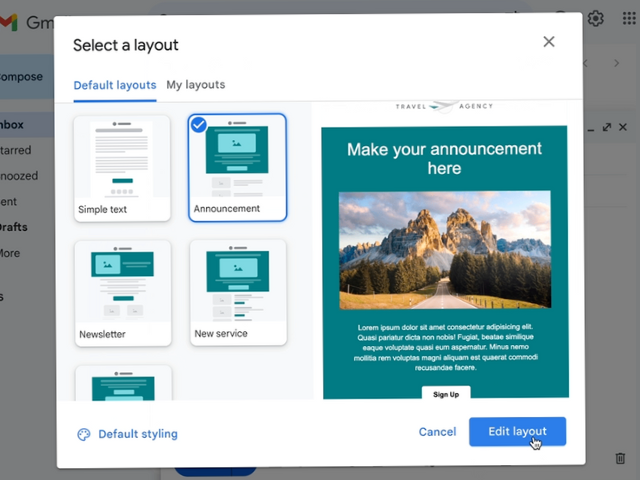 Gmail Design Editor: Create impactful email campaigns