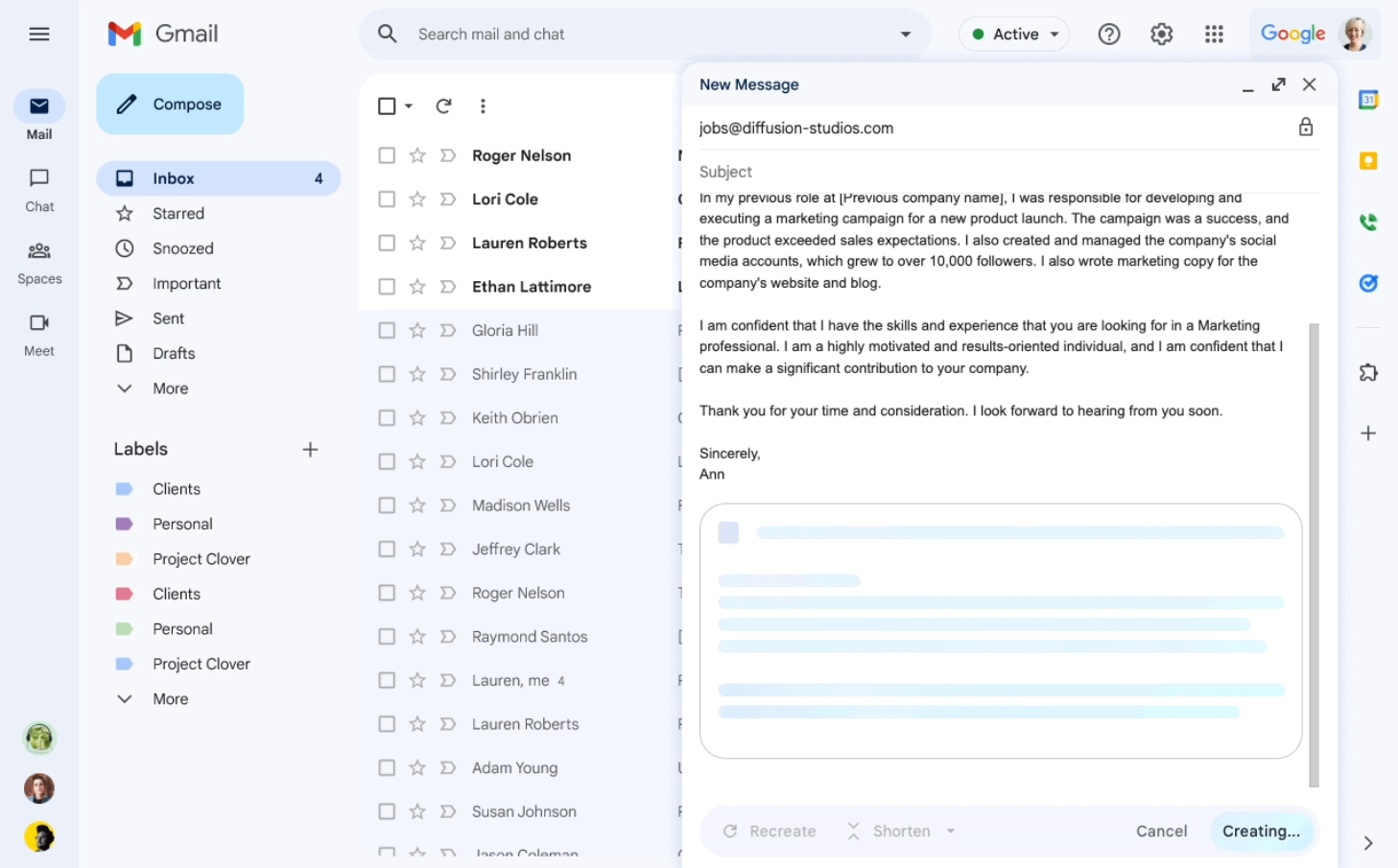 How to Write and Refine Professional Emails with Gemini in Gmail
