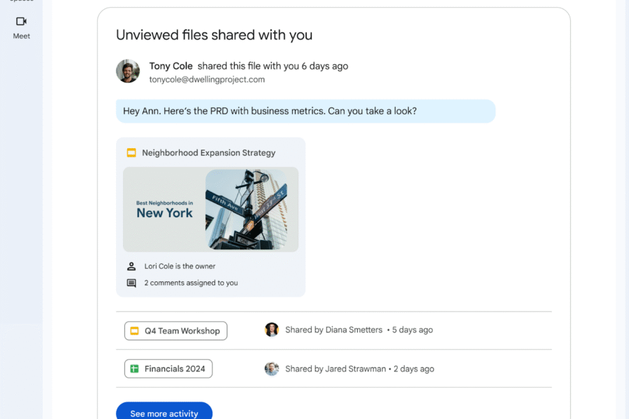 Optimize your workflow with Google Drive. Learn how to use key productivity tools: instant video playback and smart file management.