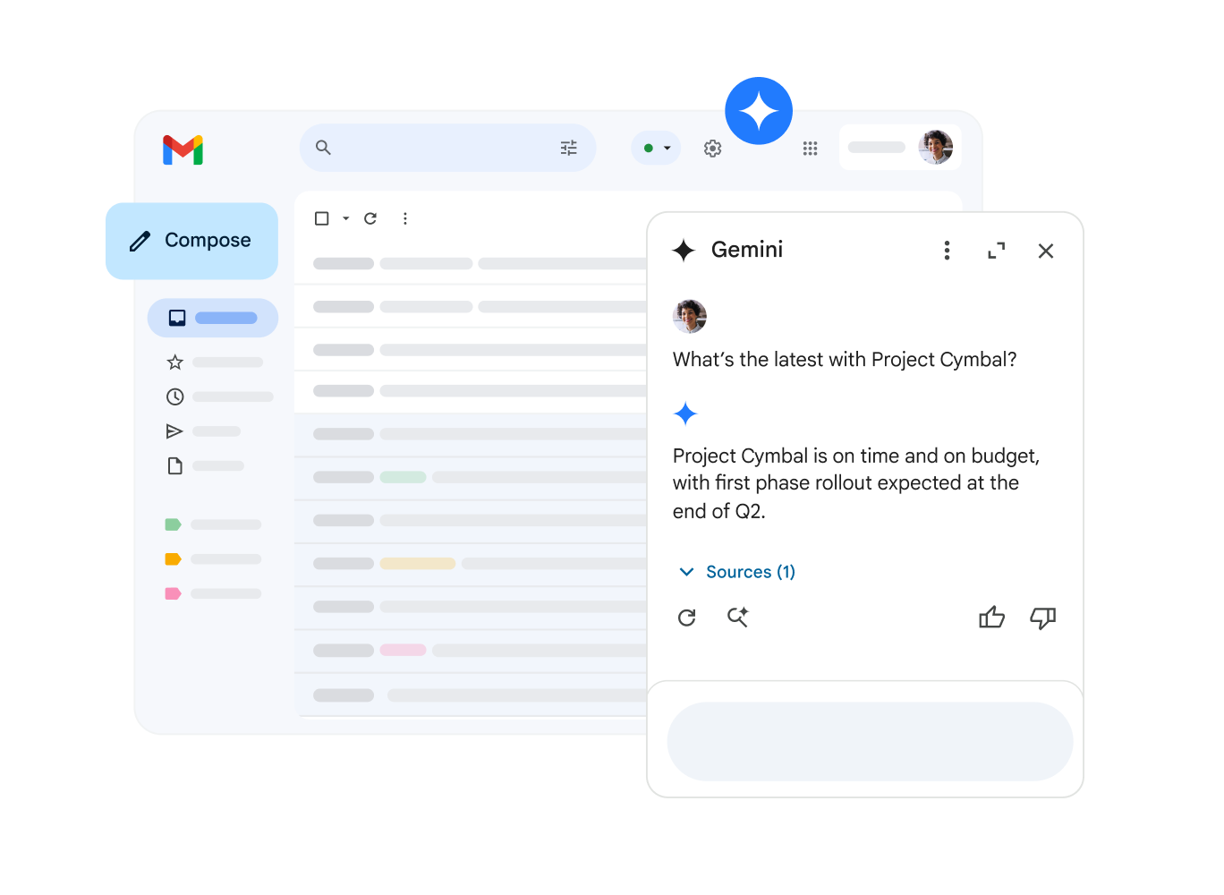 What can Gemini do with Gmail?