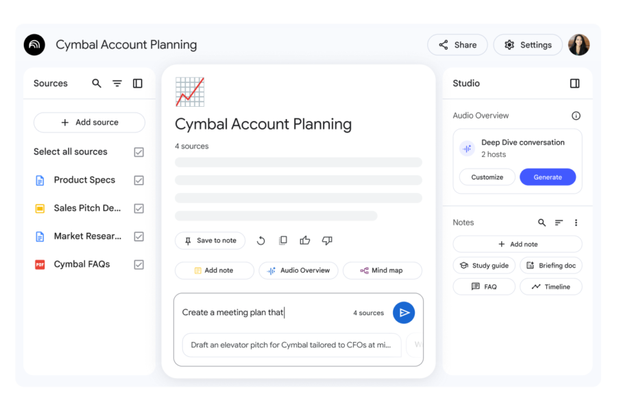 Learn how to use Google's tool to organize ideas, research, and create drafts in minutes.