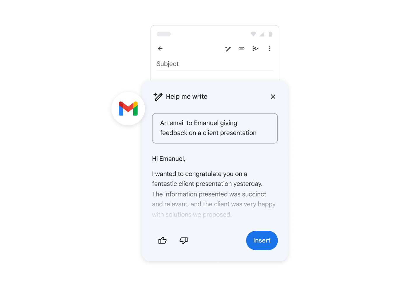 Things you can ask Gemini in Gmail