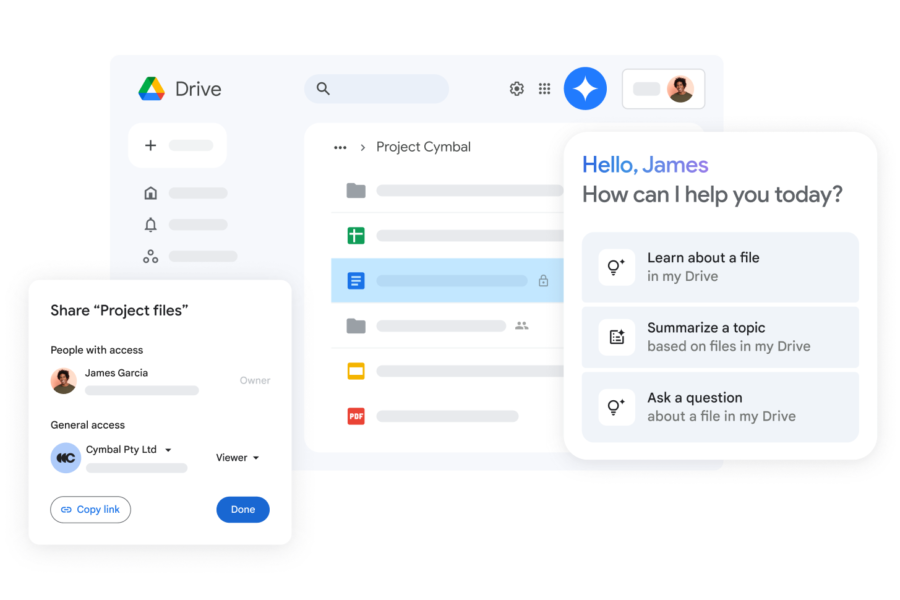 Summarize files saved in Google Drive with the help of Gemini.