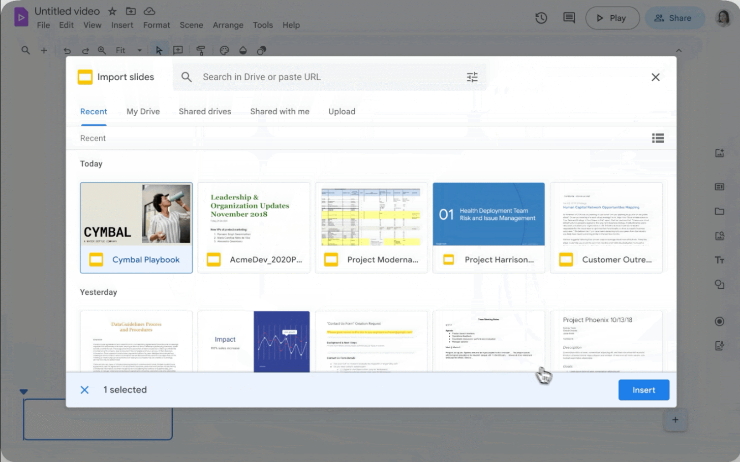 From Presentations to Video with Google Vids