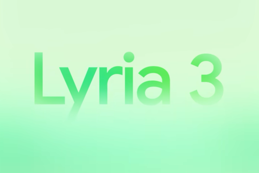 Logo of Lyria 3, Google DeepMind's most advanced AI model for music, within the Gemini ecosystem.