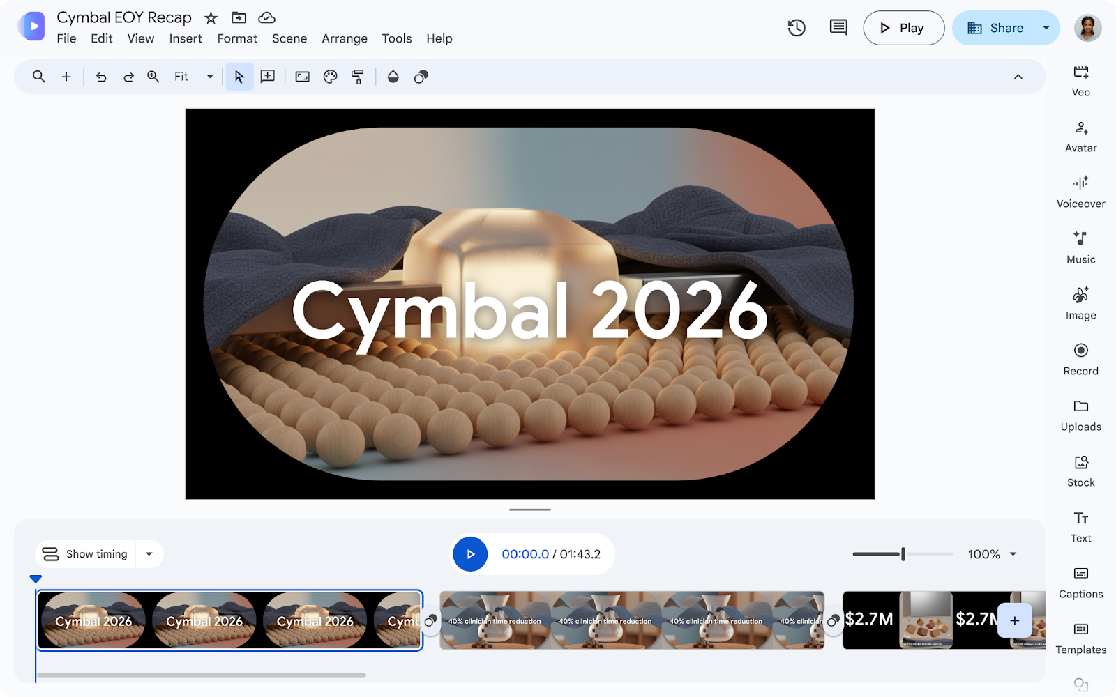 Google Vids allows you to convert Google Docs, PDF, and Word files into audiovisual content